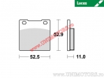 Front brake pads - MCB55 organic - Lucas TRW