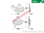 Front brake pads - MCB573 organic - Lucas TRW