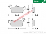 Front brake pads - MCB665 organic - Lucas TRW