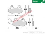 Front brake pads - MCB689 organic - Lucas TRW