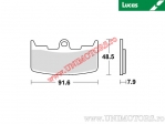 Front brake pads - MCB747SV sintered SV - Lucas TRW