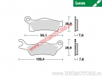 Front brake pads - MCB861SI sintered SI - Lucas TRW