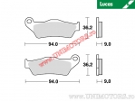 Front brake pads - MCB871 organic - Lucas TRW