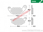 Front brake pads - MCB878 organic - Lucas TRW