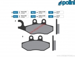 Front brake pads original (96.8x41.2x9mm / 77x41.2x9mm) - 1740041.F - Polini