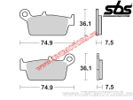 Front brake pads - SBS 116CT (carbon technology) - (SBS)