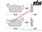 Front brake pads - SBS 121HF (ceramic) - (SBS)