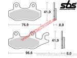 Front brake pads - SBS 134MS (metallic / sintered) - (SBS)