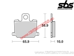 Front brake pads - SBS 535HF (ceramic) - (SBS)