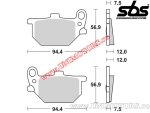 Front brake pads - SBS 545HF (ceramic) - (SBS)