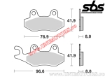 Front brake pads - SBS 611HF (ceramic) - (SBS)