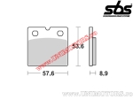 Front brake pads - SBS 640HF (ceramic) - (SBS)