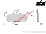 Front brake pads - SBS 641HF (ceramic) - (SBS)