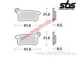 Front brake pads - SBS 783SI (metallic / sintered) - (SBS)