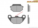 Front brake pads Sport - Kymco Agility R16 125 4T euro 3 ('08-> / KL25B) / People - People S 125 4T euro 3 ('07-'08) - Malossi