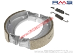 Front brake shoes - Derbi DXR 200 / YFM 80 Badger / YFM 80 Raptor / TT-R 90 / YFA1 125 Breeze / YFM 125 Grizzly / YFS200 - (RMS)