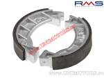 Front brake shoes - Italjet Shopping / Piaggio Ciao / Si / Grillo / Bravo - 50cc 2T - (RMS)