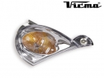 Front Left Turn Signal Glass - Aprilia Gulliver AC ('95-98) / Gulliver LC ('96-'98) 50cc - Vicma