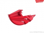 Front lower brake disc guard, red color - Polisport