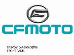 FRONT PANEL - 5ASV04104160000ET00 - CFMOTO