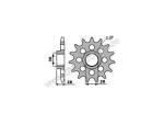 Front Pinion PBR - PBR 2148