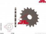 Front Sprocket Cagiva / Hyosung / Kawasaki / Suzuki / Triumph / Yamaha - JTF 520 - JT