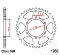 Front Sprocket JTR1950.48 (pitch 520) - Husaberg FC 350 / 400 / 450 / 470 / 501 / 550 / 600 / FE 350 / 400 / 450 / 501 / 550 - J