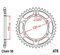 Front sprocket JTR479.48 (step 530) - Kawasaki GPX 600 R / GPZ 600 R Ninja / MZ/MUZ 1000 1000 S / 1000 1000 SF / 1000 ST - JM