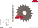 Front Sprocket Kawasaki ER-6N / ER-6F / KX 250 / Suzuki GS 500 / Yamaha WR F / XT 500 / YFZ 450 / YZ F / YZ 250 - JTF 565 - JT