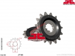 Front Sprocket Kawasaki ER-6N / ER-6F / KX 250 / Yamaha WR 426 F / WR 400 F / YFZ 450 / YZ 450 F / YZ 250 - JTF 565RB - JT