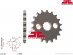 Front sprocket Kawasaki ZR 1100 / GPZ 900/ ZX900 / ZX1100 / ZZ-R1100 / ZX1200 / ZX-14 / ZZR1400 / ZX-12R / ZX1200 - JTF 517 - JT