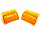 Front turn signal set - Piaggio Ape Car Max Diesel ('86-'96) / Poker Diesel ('93-'97) / TM P703 ('87-'04) 420cc - Bosatta