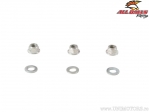 Front Wheel Nut Set (3 pieces) - Kawasaki KFX50 2T ('03-'06) / Suzuki LT-Z50 4T Quadsport ('06-'21) - All Balls