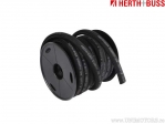 Fuel Supply Hose Braided 11.0x17.0mm Length 10m Black - Herth+Buss