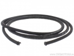 Fuel supply hose braided 3.0x7.0mm length 2m black - Dresselhaus