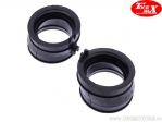 Galeria de admissão (flange) conjunto 2 peças - Honda NT 650 V Deauville ('98-'05) / NTV 650 Revere ('88-'97) / XRV 750 ('90-'