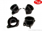 Galeria (flange) de admissão conjunto 4 peças - Yamaha FZS 1000 Fazer ('01-'05) / FZS 1000 S Fazer ('03-'05) - TourMax