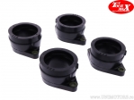 Galeria (flange) de admissão conjunto 4 peças - Yamaha YZF-R6 600 H ('99-'02) / YZF-R6 600 N ('99-'02) - TourMax