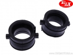 Galeria (flange) de admissão, conjunto de 2 peças - Honda NT 400 Bros / NTV 600 Revere / NV 400 C Steed VLX / VT 600 C Shadow 