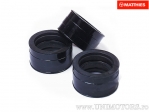 Galeria (flange) de admissão, conjunto de 3 peças - Yamaha XS 750 ('77) / XS 750 E ('78-'79) / XS 750 SE ('80-'82) / XS 850 ('