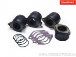 Galeria (flange) de admissão, conjunto de 4 peças - Yamaha XJ 900 ('83-'86) / XJ 900F ('85-'94) - JM