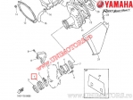 Galeria (flange) de admissão - Yamaha YZ 426 F / WR 426 F / WR 400 F - (Yamaha)