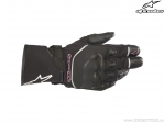 Gants de moto Alpinestars Stella Andes Touring Drystar (noir/fuchsia)