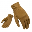 Gants de moto en cuir pour hommes Unik Racing modèle C-10 couleur: jaune - jaune, S (7 cm)