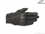 Gants de moto Street Mustang v2 en cuir (noir) - Alpinestars