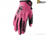 Gants Enduro/Cross pour Femme Sector (rose) - Thor