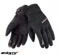 Gants homme en néoprène/textile Urban été modèle Seventy SD-C18 noir/gris - Noir/gris, XXL (11 cm)