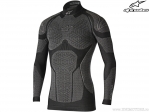 Giacca da moto stradale Ride Tech Winter Tech Layer Top / Bottom (nero/grigio) - Alpinestars