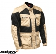 Giacca (moto) uomo Touring estate modello Seventy SD-JC30 colore: nero/beige - Nero/beige, S