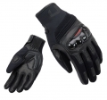 Guanti da moto in pelle da uomo Unik Racing Modello C-38 Colore: Nero